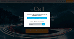 Desktop Screenshot of ecall.ch