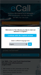Mobile Screenshot of ecall.ch